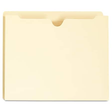 Coolcrafts Manila File Jackets with Reinforced Tabs; One Inch Expansion; Letter CO884871